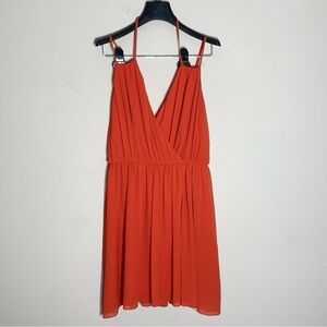 REBECCA MINKOFF | Porta Orange Mini Dress